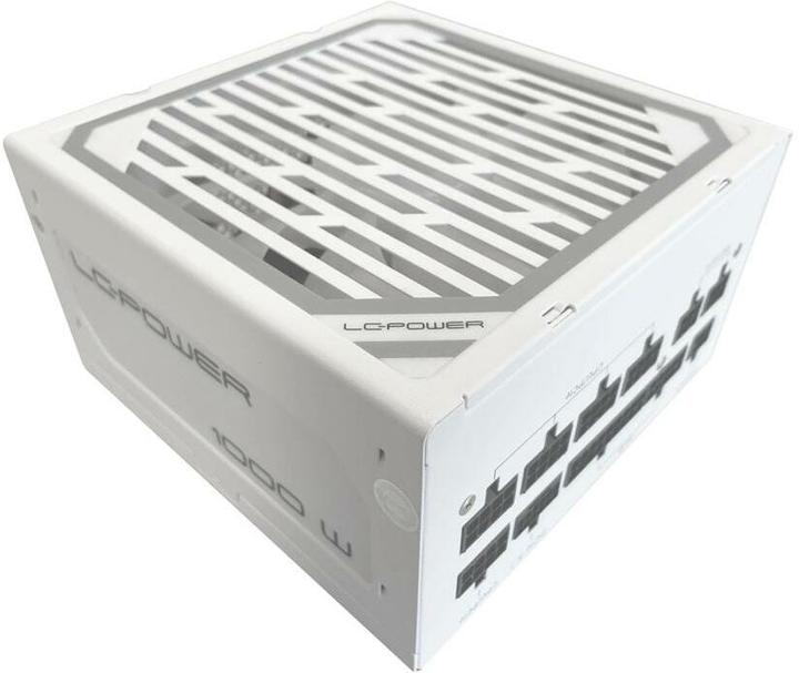 Immagine prodotto LC-Power Alimentatore 1000W LC1000MW Modular V3.1 (80+Gold)bianco (1000 W)