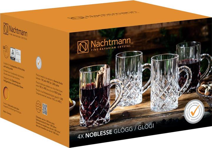 Produktbild Nachtmann Glühweingläser Noblesse (25 cl, 4 Gläser, Weissweingläser)