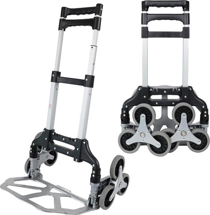 Actual product image Dönges Stairclimber sack truck up to 75 kg black/grey (75 kg)