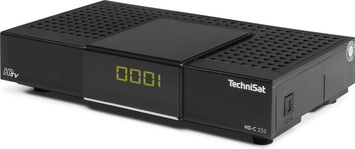 Actual product image TechniSat HD-C 233 DVB-C Receiver schwarz (DVB-C)