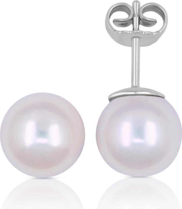 Actual product image Muau Stud earrings (750 Akoya pearl)
