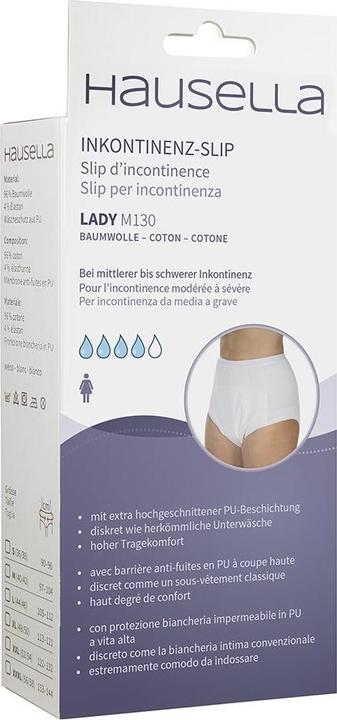 Immagine prodotto Hausella LADY M130 cotone, bianco (1 x, Mini)
