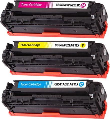 Produktbild Hermex Kompatibler Toner für HP Color LaserJet CP1215 (M, Y, C)