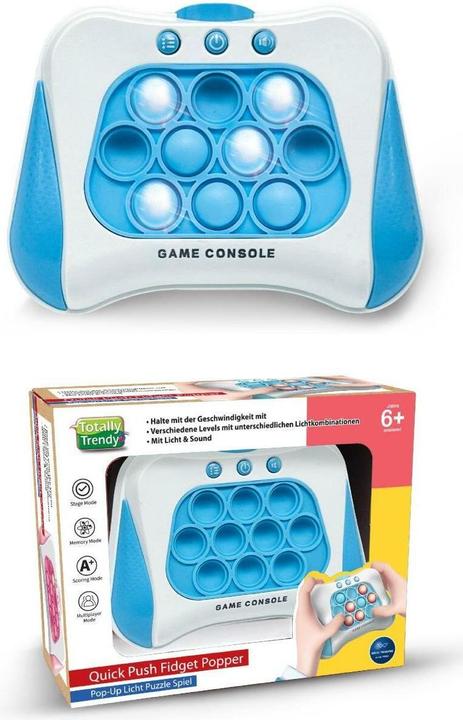 Image du produit Totally Tech Totally Trendy Push Fidget Popper bleu