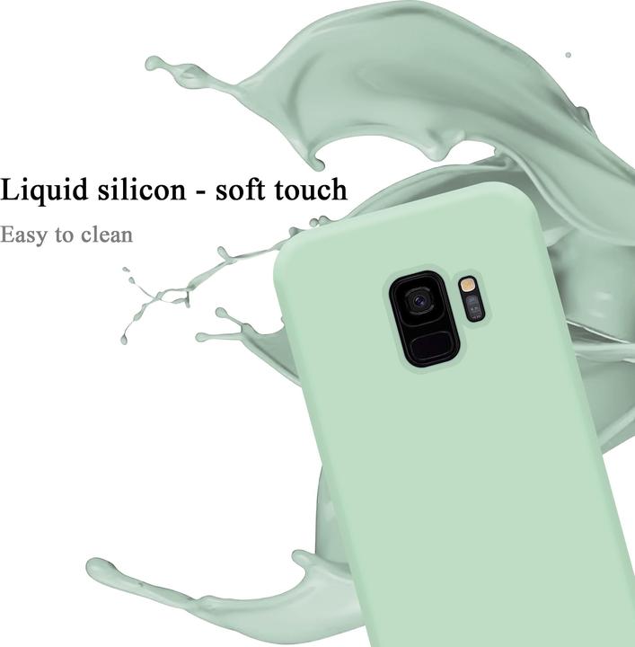 Immagine prodotto Cadorabo Copertura della cassa del silicone liquido TPU (Samsung Galaxy S9+)