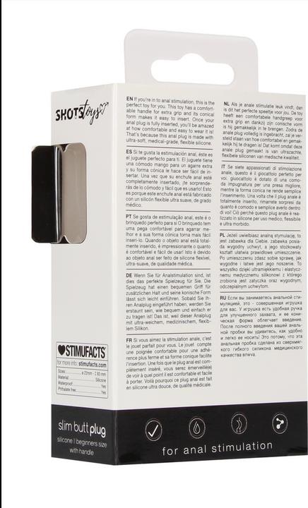 Produktbild Doc Johnson Slim Butt Plug