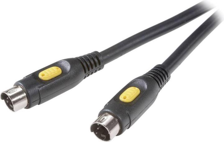 Image du produit SpeaKa Professional Câble de connexion S-Vidéo (1x S-Vidéo mâle (5 m, Autre)