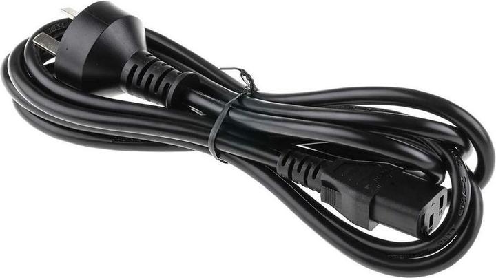 Produktbild Rs Pro Netzkabel, A IEC C13 / Buchse, B Australischer Stecker Typ I / Stecker, 10 A, 2.5m Schwarz (2.50 m)