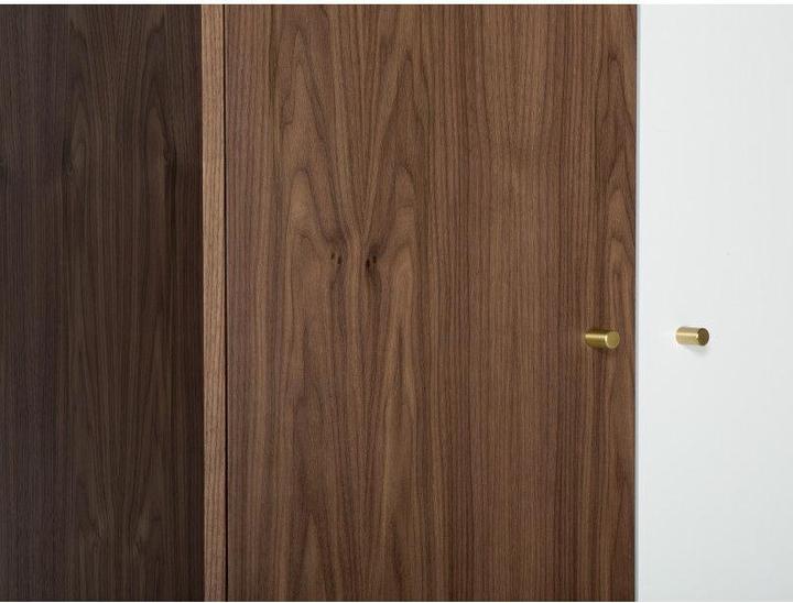 Produktbild Mr.Wood Garderobenschrank Flora Nussbaum 190 x 80 cm (80 x 55 x 190 cm)
