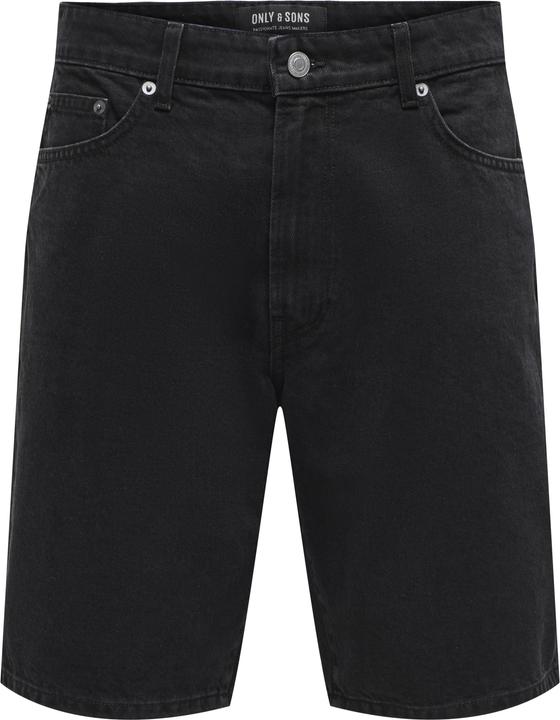 Only & Sons Onsfade Black 9087 Tai Dnm Shorts Noos