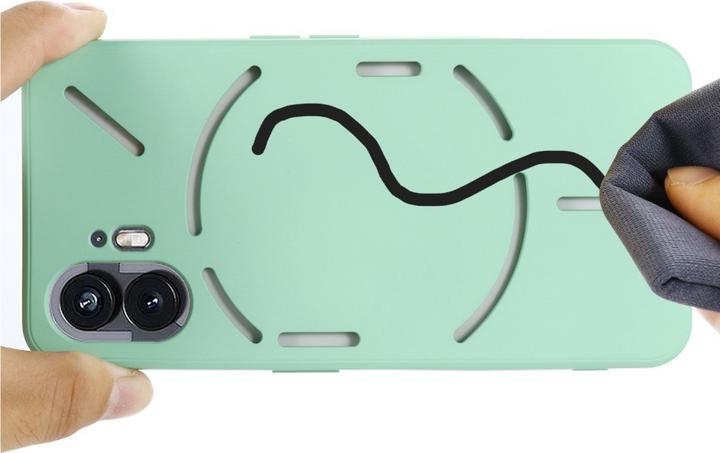 Actual product image Cover-Discount Nothing Phone (2) - Silicone rubber cover (Nothing Phone (2))