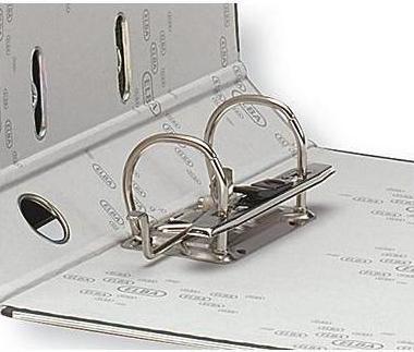 Produktbild Elba Ordner rado 100022602 DIN A4 80mm Pappe grau (A4, 80 mm, 1 Stück)