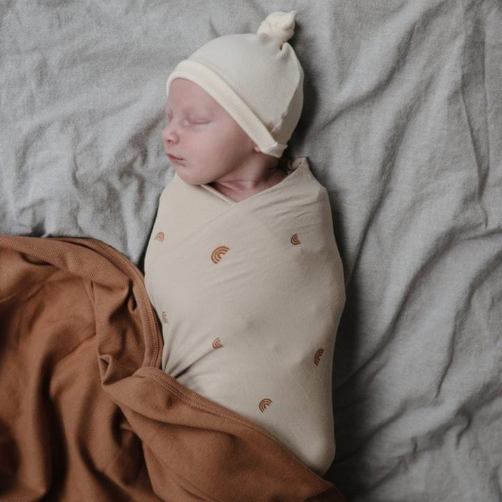 Immagine prodotto Mushie Gerippte Babymütze