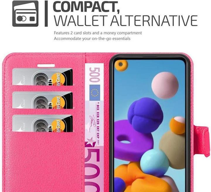 Productafbeelding Cadorabo Boek met kaft met standfunctie (Samsung Galaxy A21)