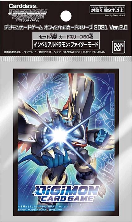 Produktbild Bandai Imperialdramon Fighter Mode Ver. 2.0 Digimon Card Game Official Sleeves