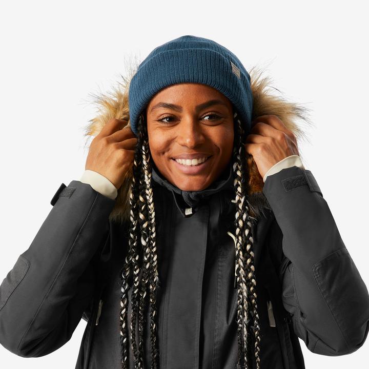 Actual product image Wedze Ski cap adults - Fisherman blue (One size)