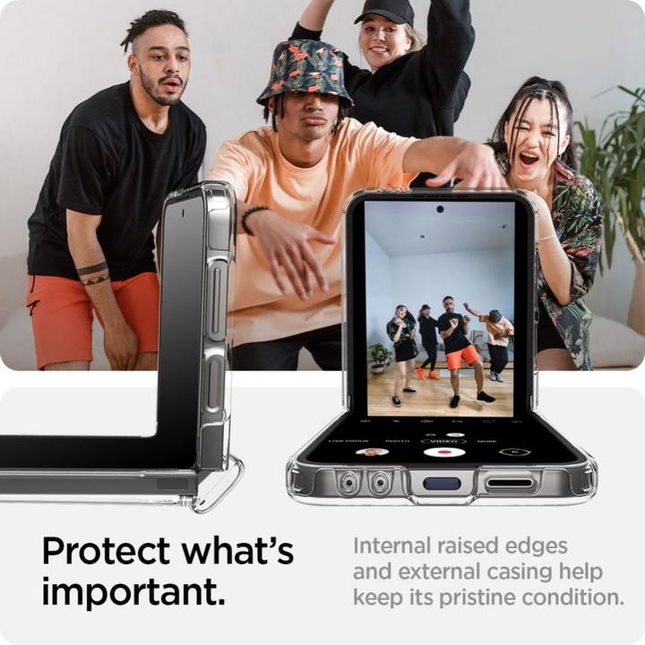 Produktbild Spigen Ultra Hybrid TPU Back Cover Durchsichtig Samsung Galaxy Z Flip 6 (Samsung Galaxy Z Flip6)