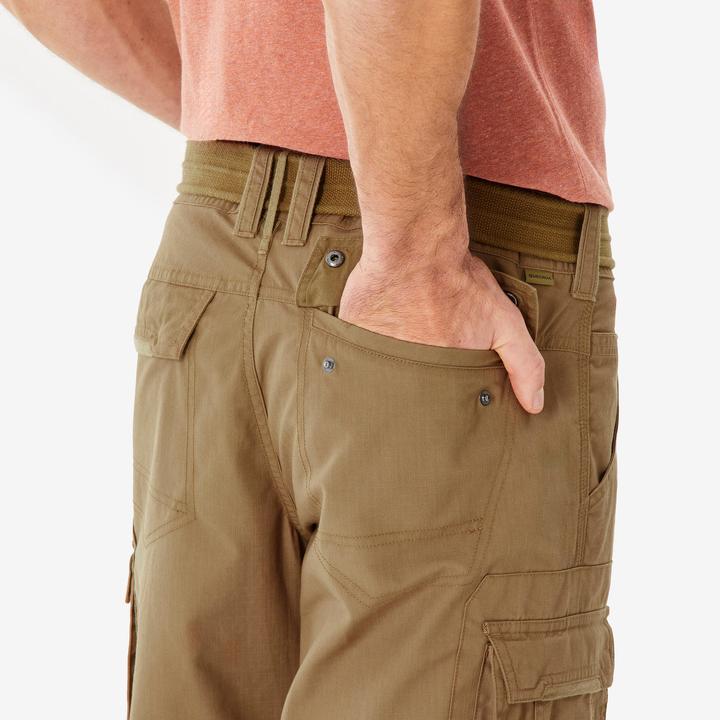 Image du produit Forclaz Pantalon cargo modulable de trek voyage - travel 500 modul marron bronze homme (XL)