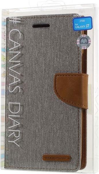 Produktbild Goospery Canvas Diary Series (Samsung Galaxy J7)