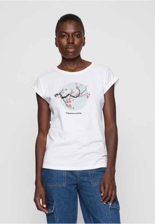 Produktbild Mister Tee Ladies Flowers Unite Tee - 19053 (M)