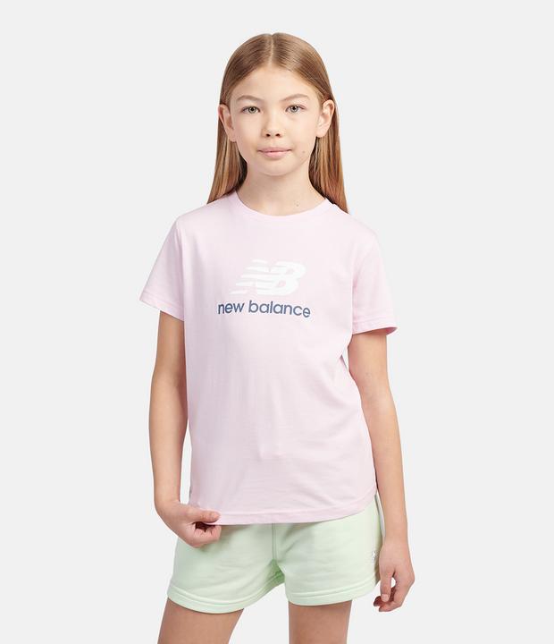 Actual product image New Balance G Jersey Stacked Logo Tee (15, 16)