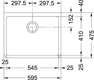 Image du produit Franke BAK 710 (47.50 cm, 59.50 cm)