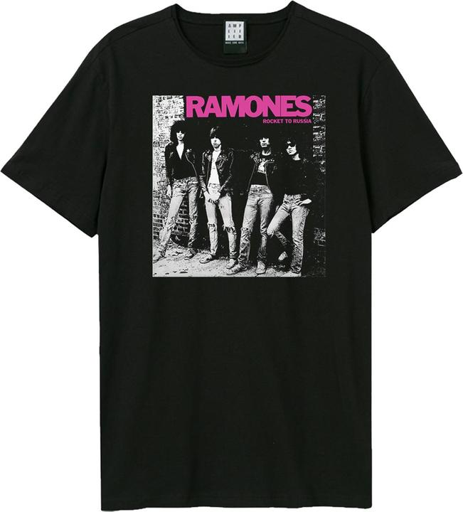 Immagine prodotto Amplified Rocket To Russia Maglietta Ramones Adulto Unisex (L)