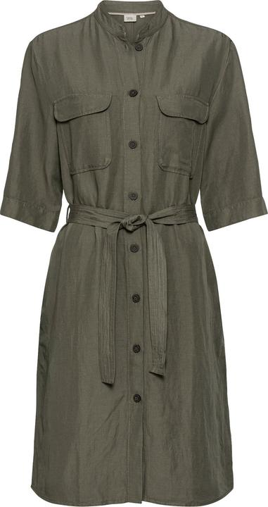 Camel Active Halbarm Kleid mit Stehkragen