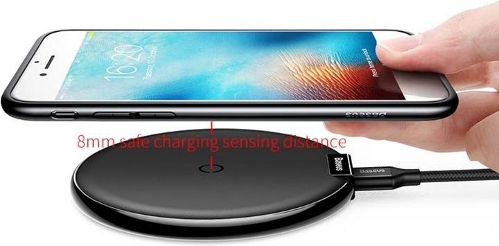 Produktbild Baseus Qi Wireless Charger Leder