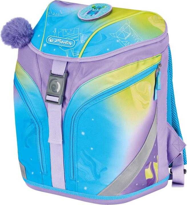 Actual product image Herlitz SoftLight Greenline Little Monster primary school satchel (18 l)