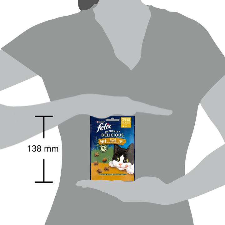 Produktbild Felix Snack Naturally Delicious 50g (Adult, 1 Stk., 50 g)