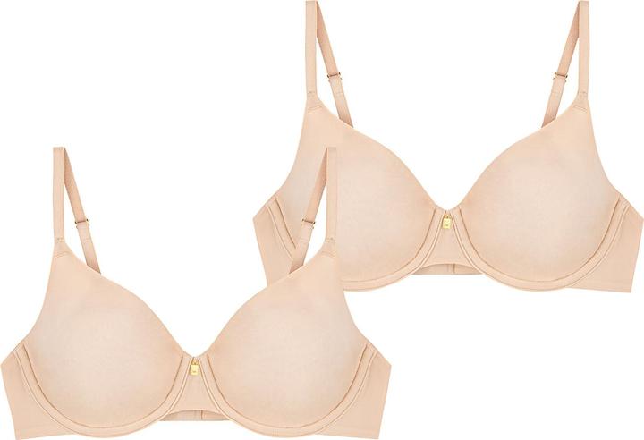 Immagine prodotto Triumph Reggiseno con ferretto Body Make-Up Essentials (70 D, Confezione da 2)