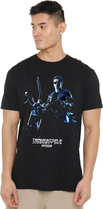 Actual product image Terminator Mens Motorbike T-Shirt (XXL)