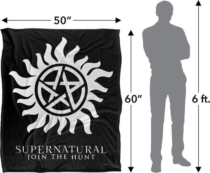Produktbild Supernatural Decke Logo (152 x 127 cm)