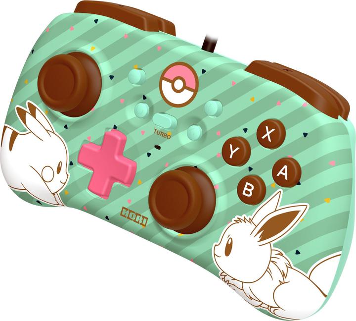 Actual product image HORI Horipad Mini - Pikachu & Eevee Edition (Switch)