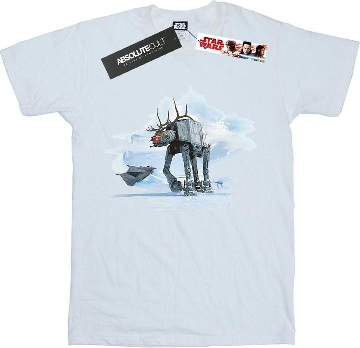 Immagine prodotto Star Wars Christmas AT-AT Reindeer Maglietta Uomo (L)