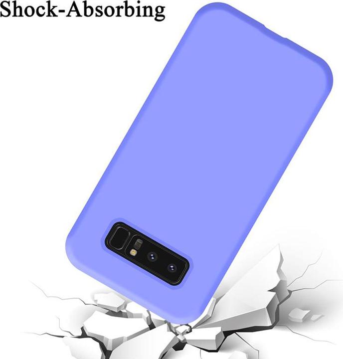 Actual product image Cadorabo TPU Liquid Silicone Case Cover (Samsung Galaxy Note 8)