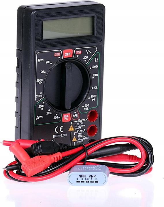 Actual product image Libox Miernik uniwersalny DT830D LB0163 (CAT III 300V)