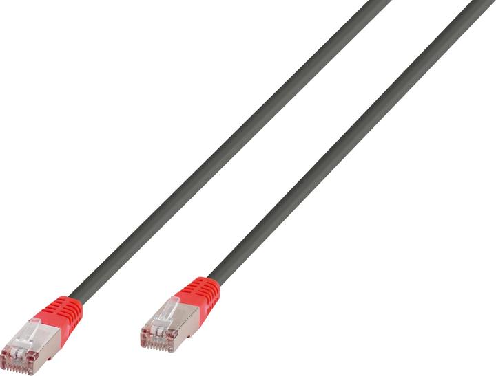 Image du produit Vivanco Câble réseau CAT 6, F/UTP, connecteur rouge, 2m (F/UTP, CAT6, 2 m)