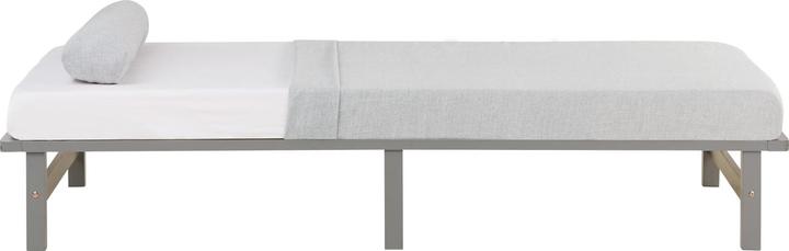 Actual product image Jamb Pallet bed Wooden bed 90x200cm solid wood white (90 x 200 cm)