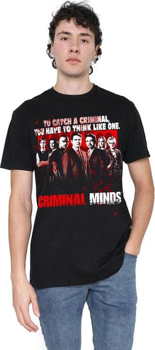 Actual product image Criminal Minds Mens Think Like One T-Shirt (S)