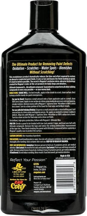 Actual product image Meguiar's Ultimate Compound (450 ml)
