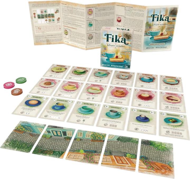 Actual product image Board Game Circus Fika (German)