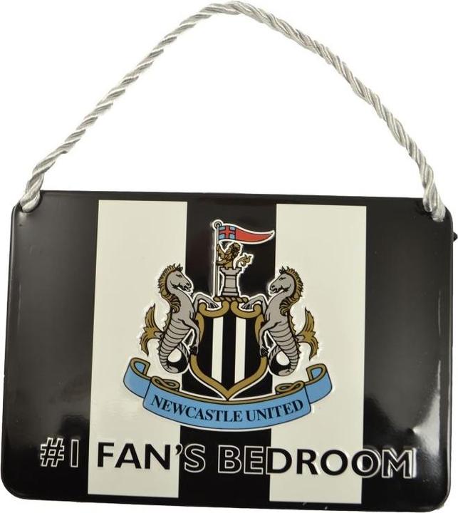 Produktbild Newcastle United FC Schild No One Fans Mit Streifen