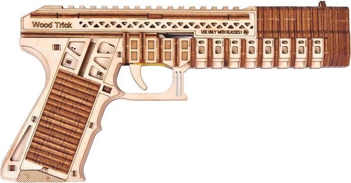 Produktbild Wood Trick Defenders Gun - Pistole - Holzbausatz