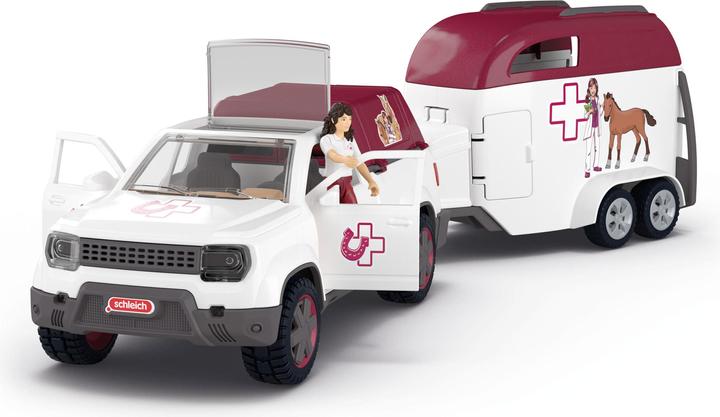 Produktbild Schleich Mobile Tierärztin mit Anhänger