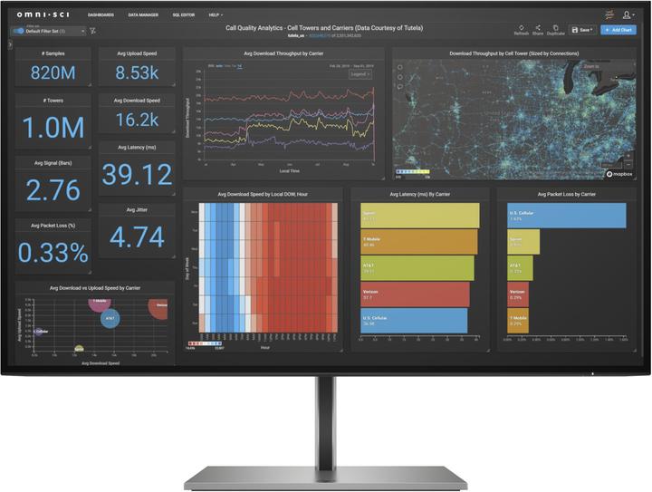 Actual product image HP Z27q G3 QHD - 27" 2560x1440 QHD 350-nit AG, IPS, DisplayPort (2560 x 1440 pixels, 27")