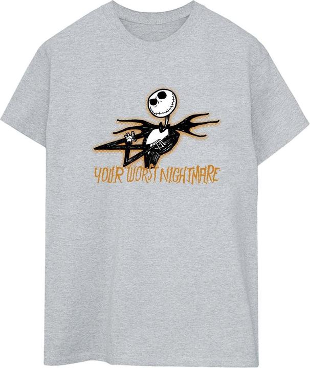 Image du produit The Nightmare Before Christmas - T-shirt YOUR WORST NIGHTMARE - Femme (S)