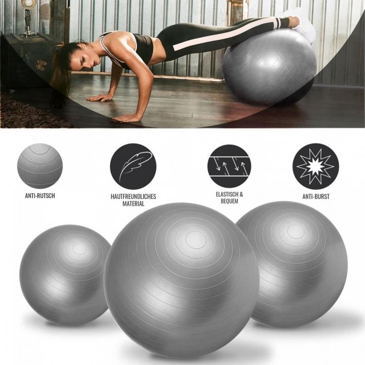 Immagine prodotto Gorilla Sports Palla da ginnastica (75 cm)