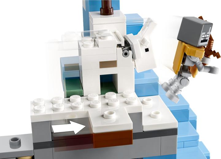 Actual product image LEGO The Iced Peaks (21243, LEGO Minecraft)